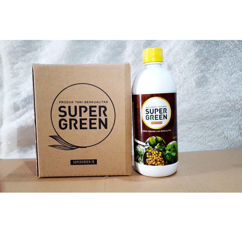 Suplier Pupuk Organik Cair Super Green (zpta + Pal) 500ml Bisa Cod wxGZWwjuDwMXM3