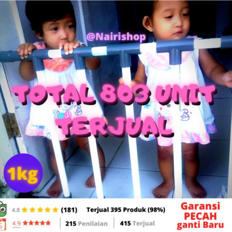 PROMO  pagar anak MURAH / pagar pengaman bayi / pagar bayi / pagar anak unik / babygate