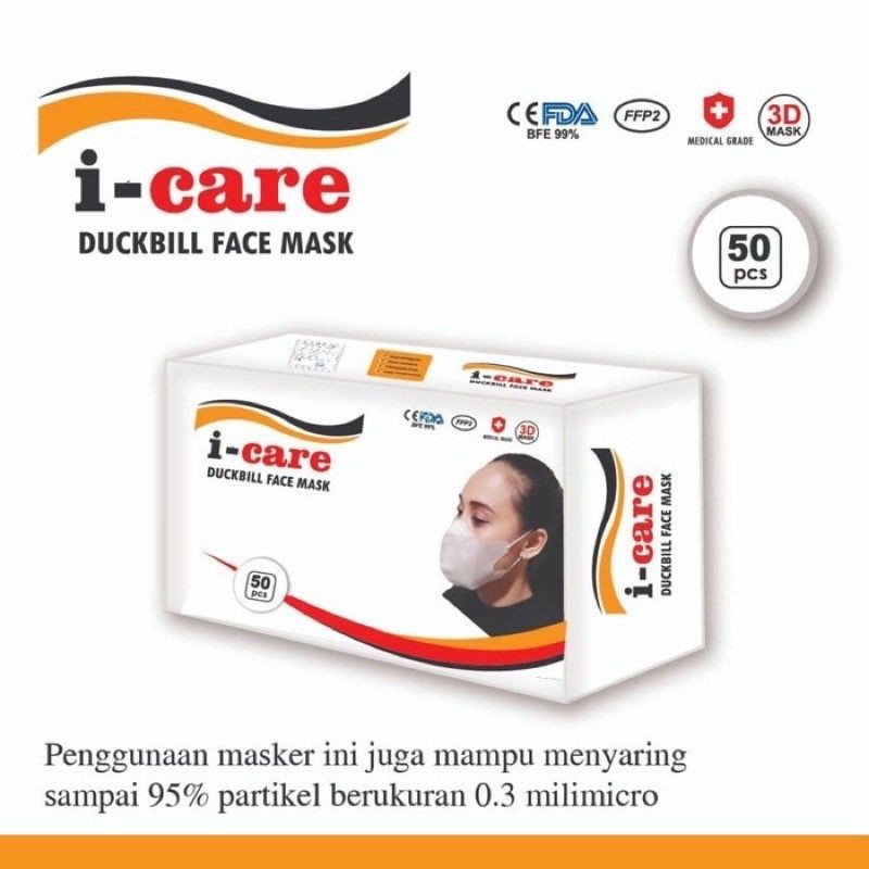 I-CARE MASKER 3 PLY DUCKBILL