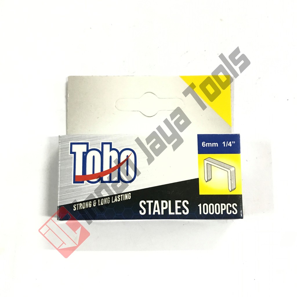 Isi Staples Stapler TOHO 6 mm / Refill Air Stapler Nailer