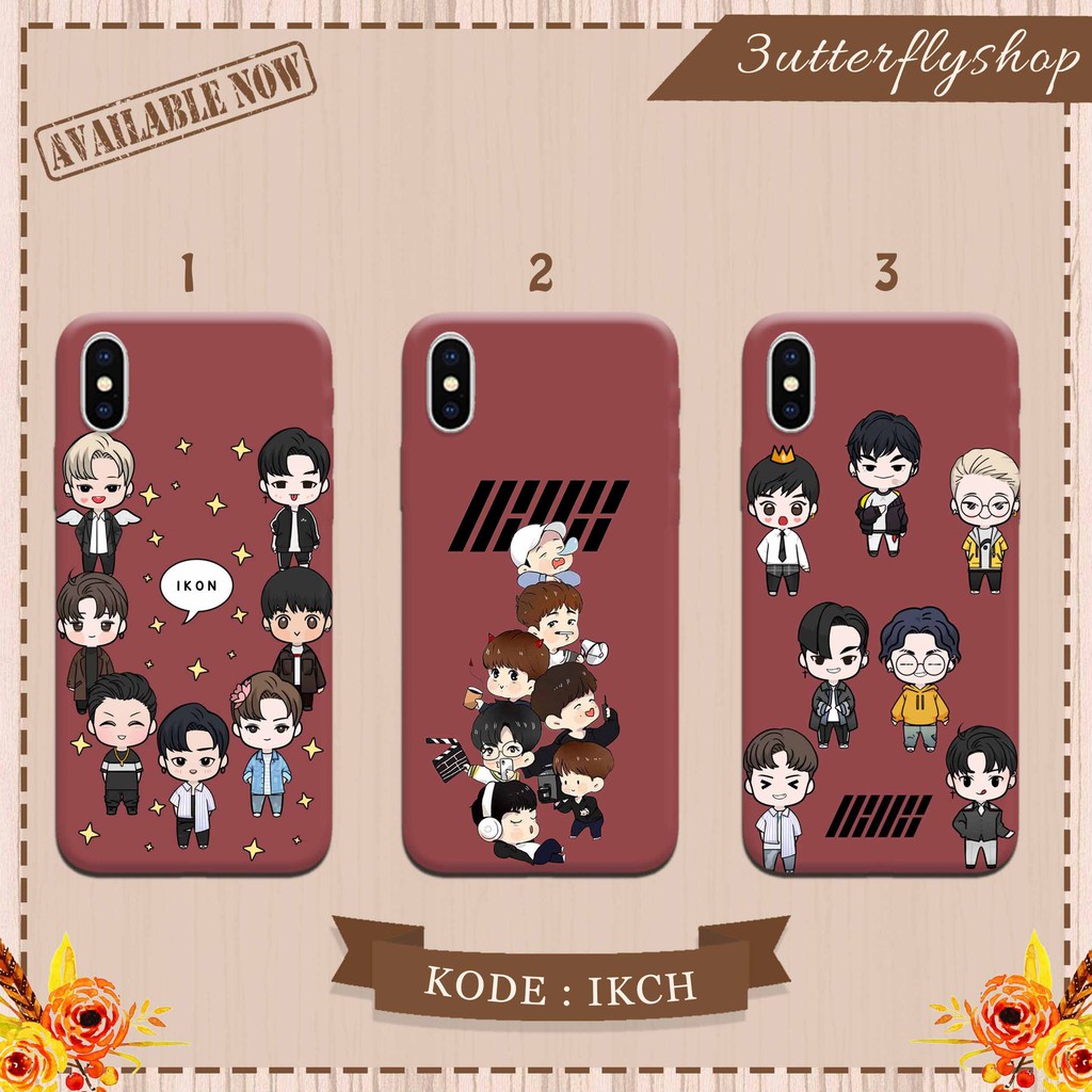 Ikon Chibi Member casing case HP xiaomi samsung iphone oppo vivo realme redmi meizu