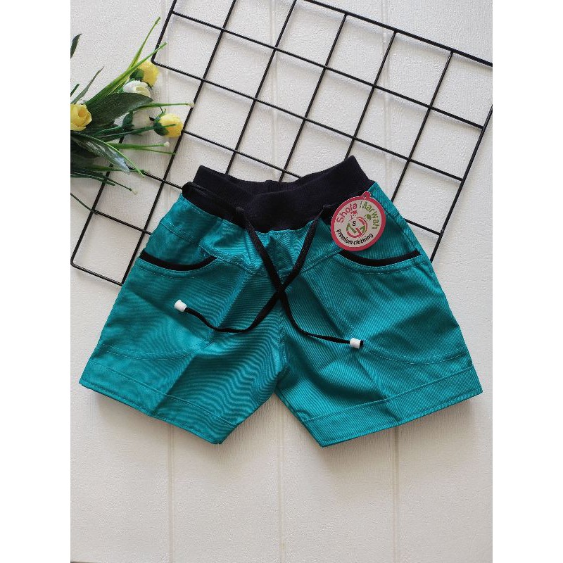 HOT PANT UNISEX CELANA ANAK PEREMPUAN CELANA PENDEK CELANA