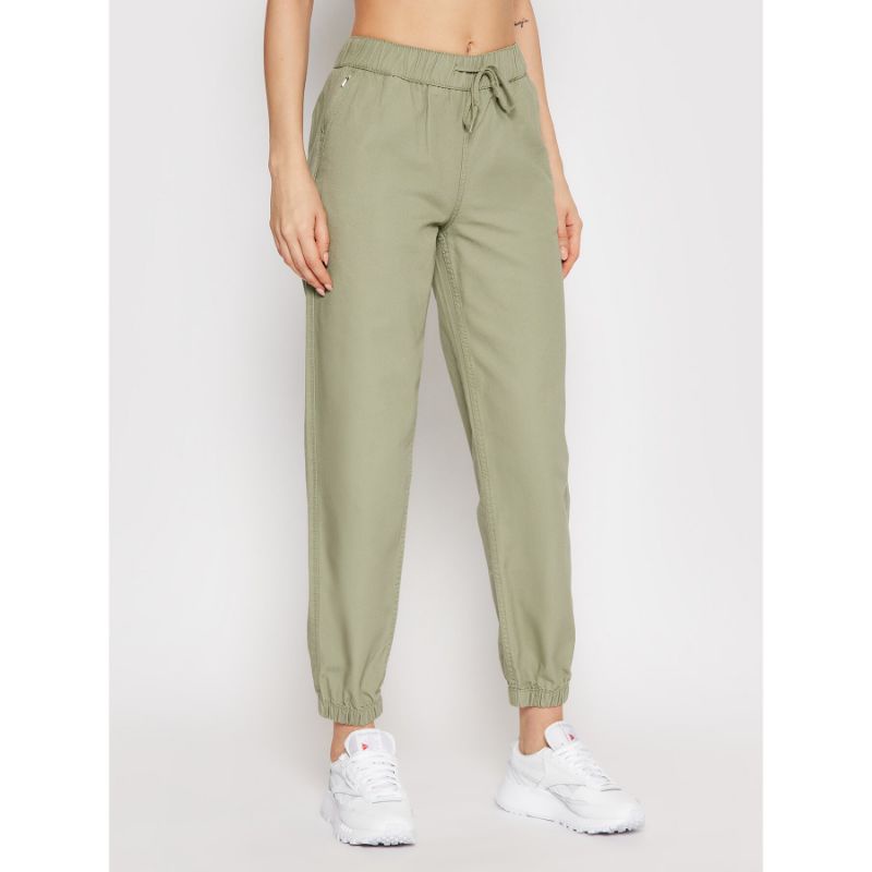Celana Converse Go To Woven Jogger Women's Pants KHAKI ORIGINAL 100% - CONVERSE Pants SALE 