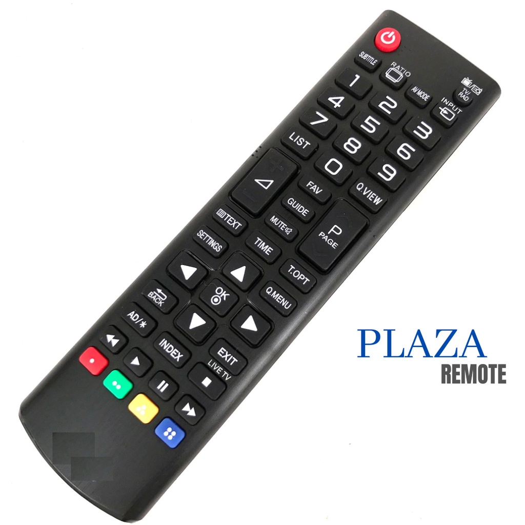 REMOTE TV LG LCD LED HITAM TIPE AKB5733 5472 5608 5311 NETFLIX