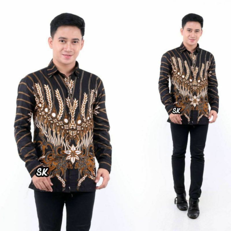 KEMEJA BATIK LENGAN PANJANG