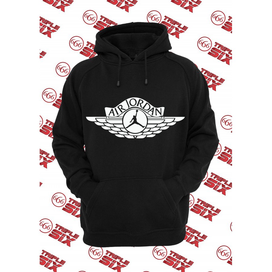 Jaket hoodie premium Air Jordan Wings