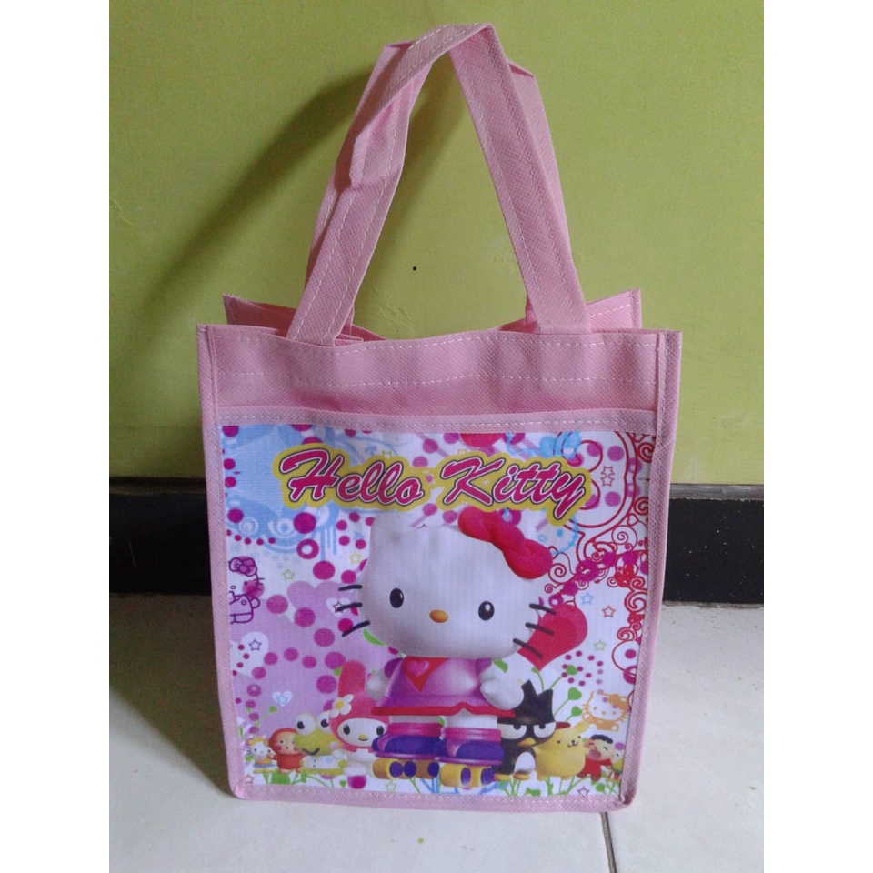 Tas Mika Ultah Anak / Goodiebag Aqiqah / Tas Souvenir Ulang Tahun Anak / Tas Berkat / Tas nasi KFC-8