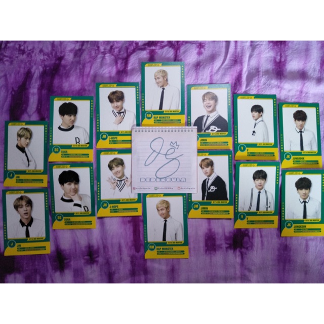 [Dapat 2] BTS 3rd Muster Player Card