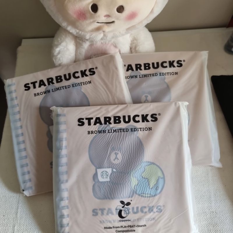 

STARBUCKS X LINE FRIENDS LIMITED EDITION NOTEBOOK