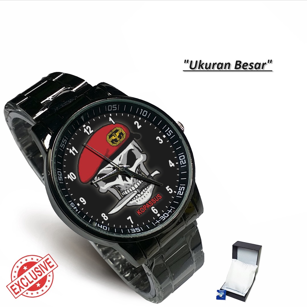 Jam Tangan Rantai Couple KOPASSUS - 01 (Special)