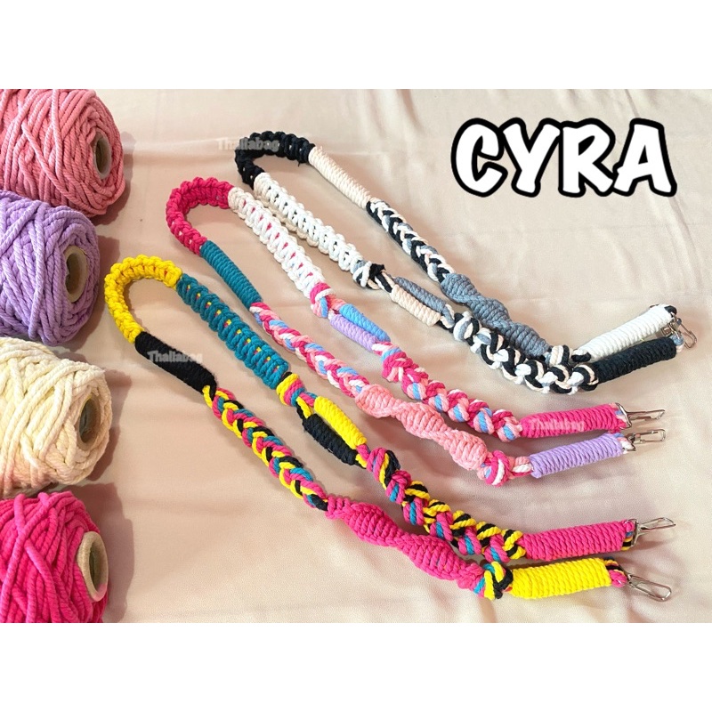 READY STOK STRAP BAG MACRAME CYRA BY THALIABAG // HANDMADE MACRAME // TALI TAS MURAH// SLINGBAG // SHOULDERBAG // HANDBAG // KEYCHAIN // RACUN SHOPEE // COD