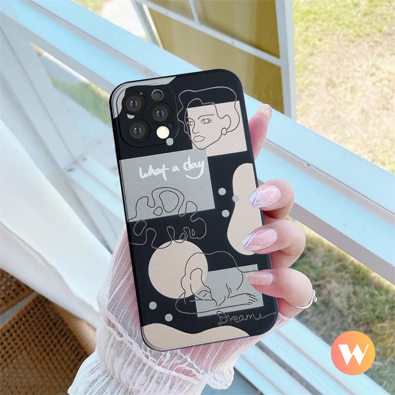 Soft Case Desain Wajah Abstrak Untuk VIVO Y17 Y12i Y20 Y53 Y15 Y33s Y12s Y11 Y33T Y21T Y31 Y21 Y51 Y91 Y20s G Y01Y21s Y50 Y15S Y20 Y30A Y30i Y30A Y30A Y20C Y30A Y30A Y20