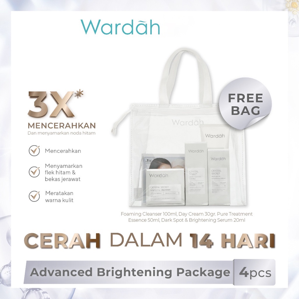 Wardah Crystal Secret Package