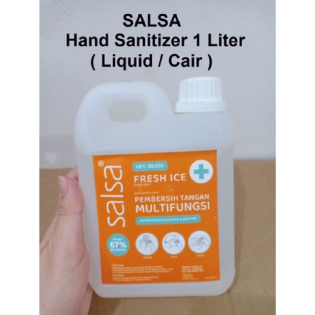 `ღ´ PHINKL `ღ´ ░s░a░l░s░a░ Salsa hand sanitizer 1000 ml galon