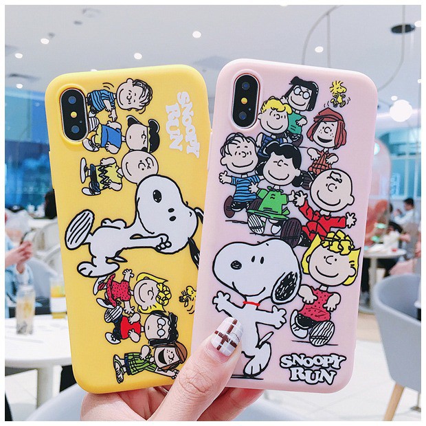 SNOOPY 3 Softcase Printing Oppo neo7 f1s a1k a7 a5s f9 vivo v9 y83 y71 y53 y91 y93 redmi 4a 7a 6a 4x