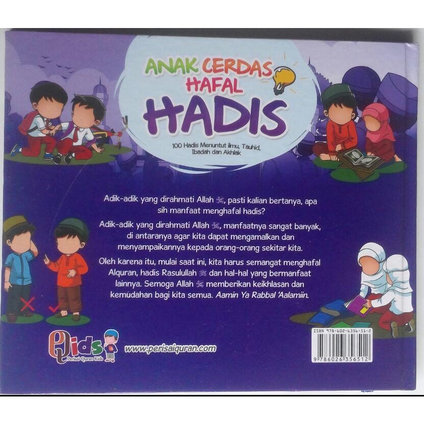 Buku Islami Anak Cerdas Hafal Hadis - Perisai Quran Kids