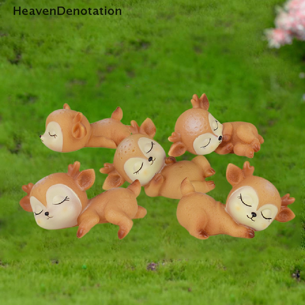 (Heavendenotation) Cetakan Kue / Dessert / Fondant Diy Bentuk Bayi Tidur + Rusa