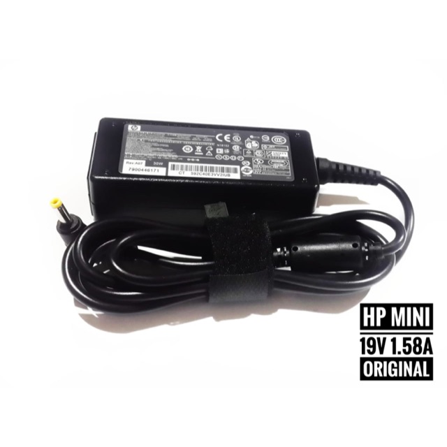 ADAPTOR Cassan LAPTOP HP MINI  19V-1.58A charger Notebook 19 Volt - 1.58 Ampere