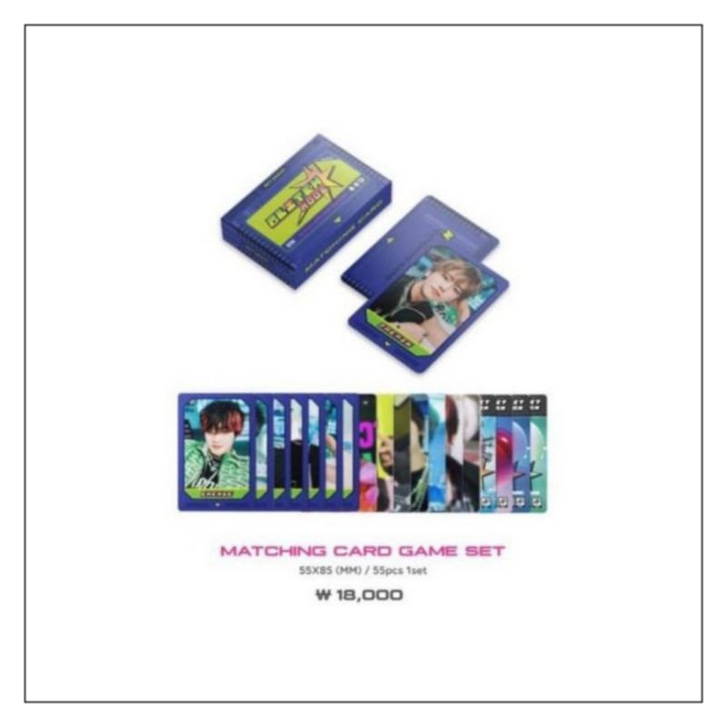 SHARING NCT DREAM MD MATCHING CARD GAME - GLITCH MODE