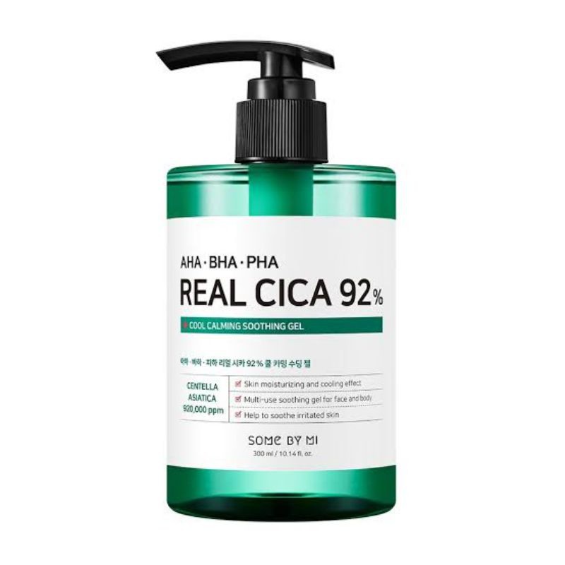 [BPOM] Some By Mi SOMEBYMI - AHA BHA PHA Real Cica 92% Cool Calming Soothing Gel 300ml