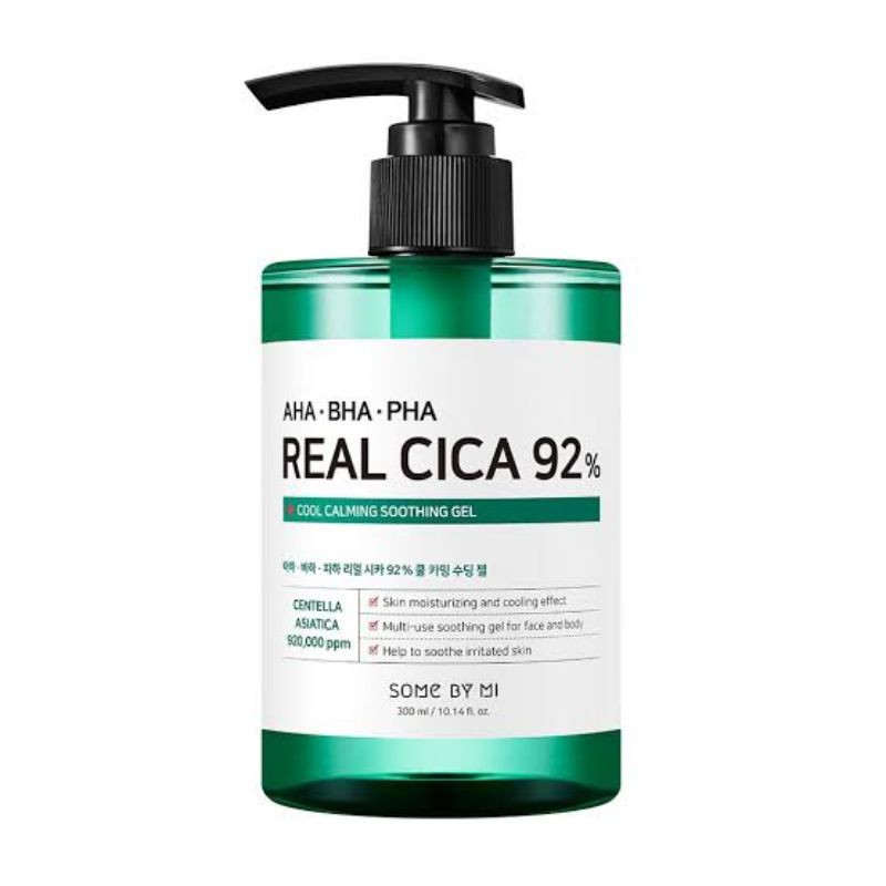 [BPOM] Some By Mi SOMEBYMI - AHA BHA PHA Real Cica 92% Cool Calming Soothing Gel 300ml