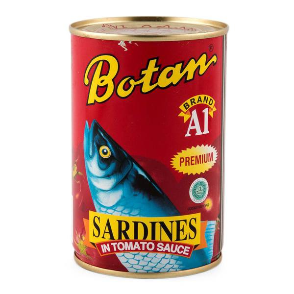 

BOTAN Sardines in Tomato Sauce 425gr - Ikan Sarden Saus Tomat