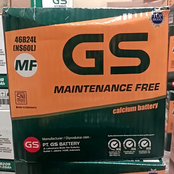 GS MF AKI ACCU GSMF NS-60L
