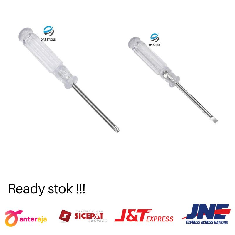 Obeng mini 3mm serbaguna obeng kecil pembuka hp baut kecil