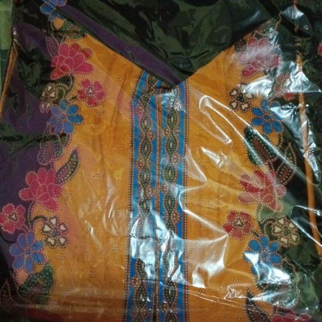 Batik Tunik Shibori Jumputan Terbaru Size S-3l / Hrb026 Ye/ Nayaka Batik Tunik Cibulan