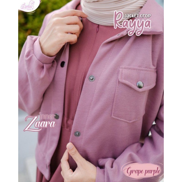 jaket crop rayya by izeta