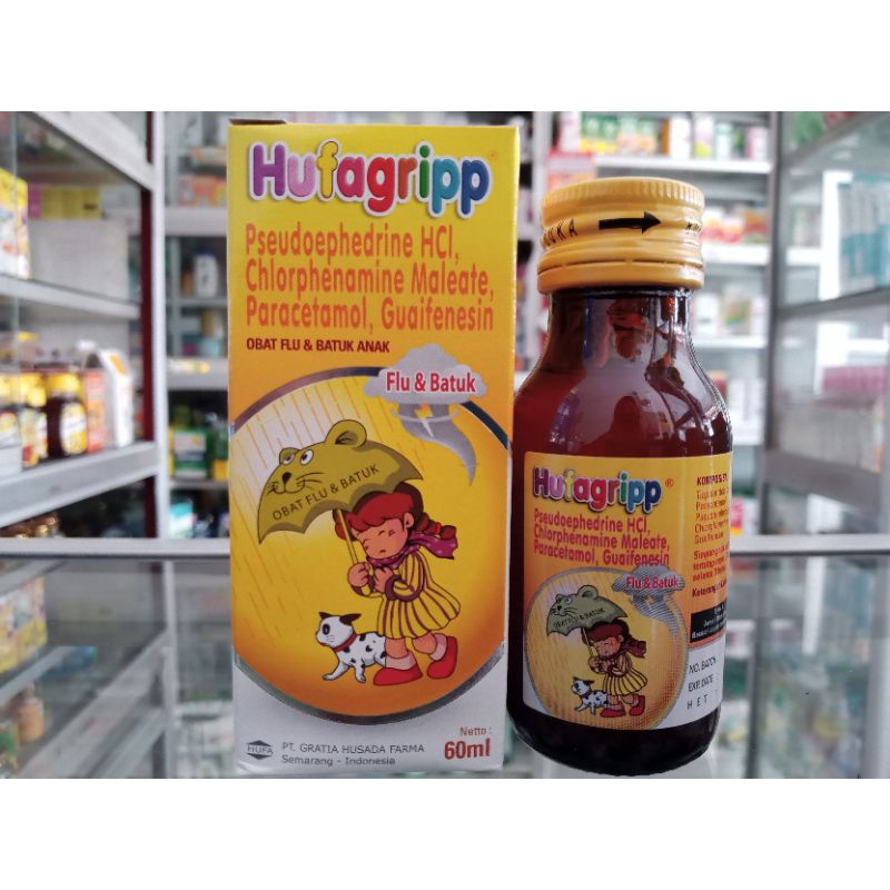 HUFAGRIP FLU &amp; BATUK SIRUP 60 ML - ED 09/2025