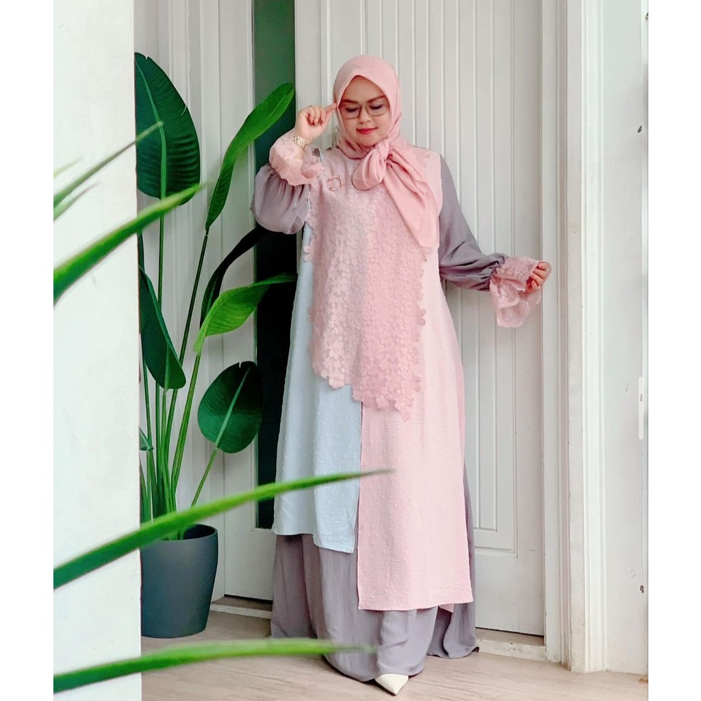 Terbaru dari @ariona_id Product : HUMAIRA DRESS// dress raya ariona 2022