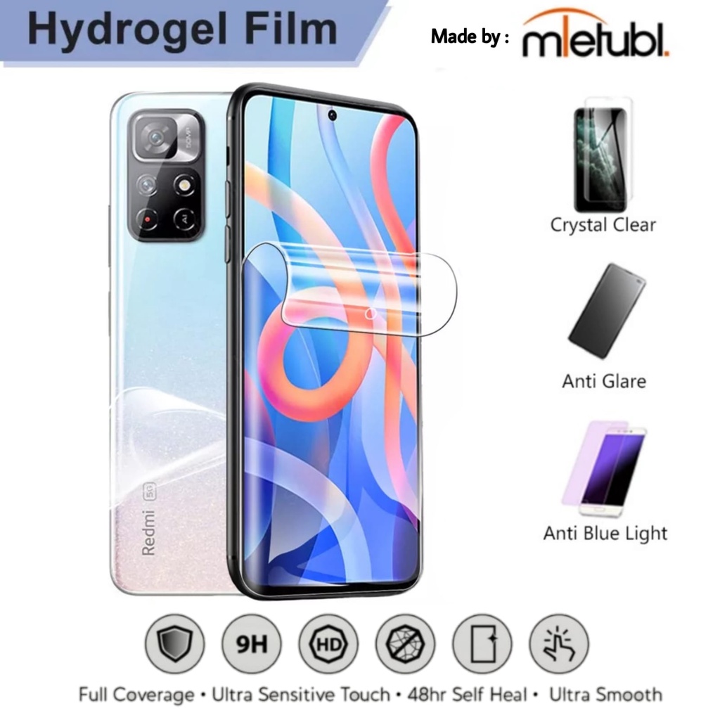 Hydrogel XIAOMI REDMI NOTE 11S 4G / XIAOMI REDMI NOTE 11S 5G Hydrogel Film Not Tempered Glass