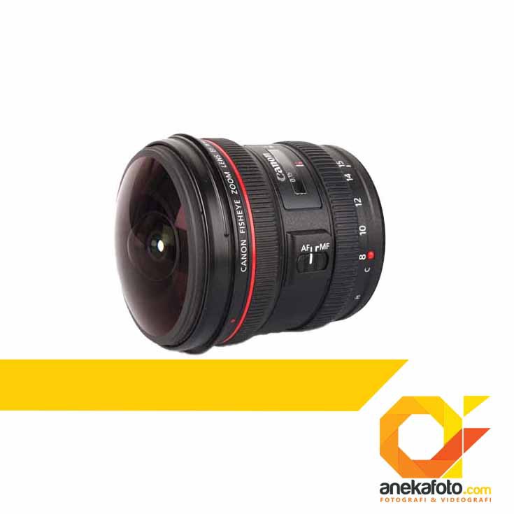 Canon Lensa EF 8-15mm f/4 Fish Eye