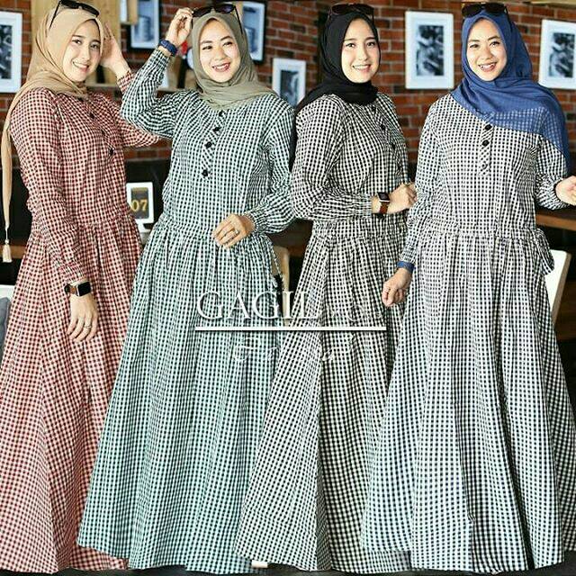 Gamis gagil kotak
