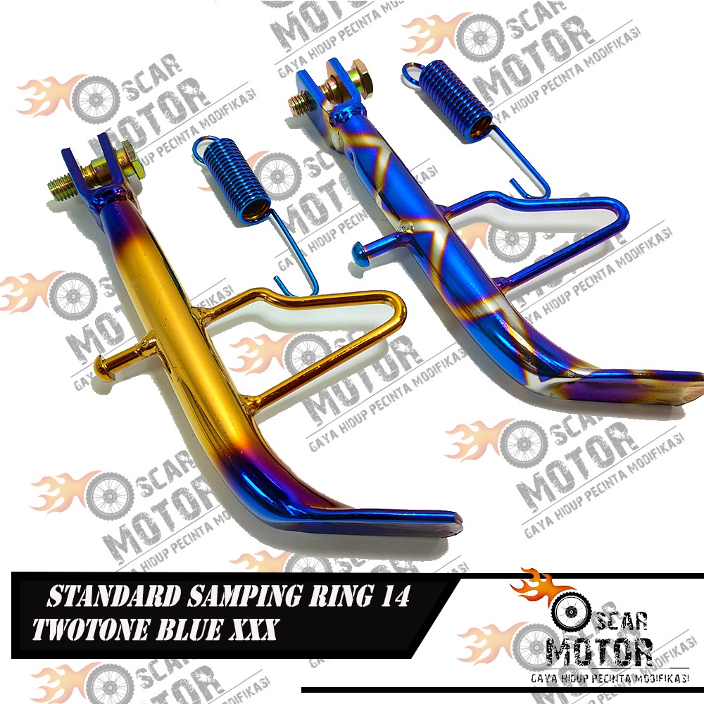 STANDAR SAMPING TWOTONE 2TONE BAKAR THAILOOK UNIVERSAL HONDA YAMAHA 14 motor