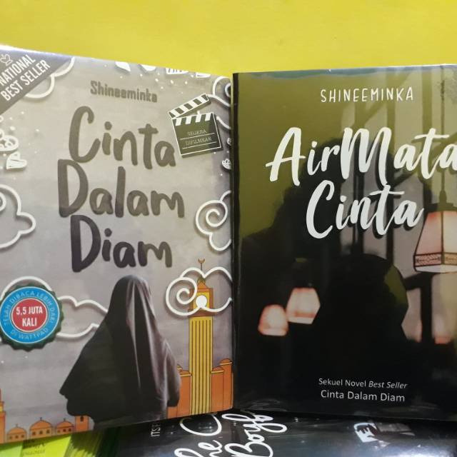 Paket 2 Novel  Cinta  Dalam  Diam  AIR MATA CINTA  by 