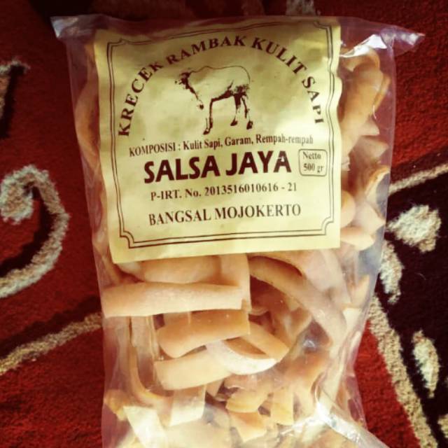 

Krecek rambak pesanan bu Luya alwiyah