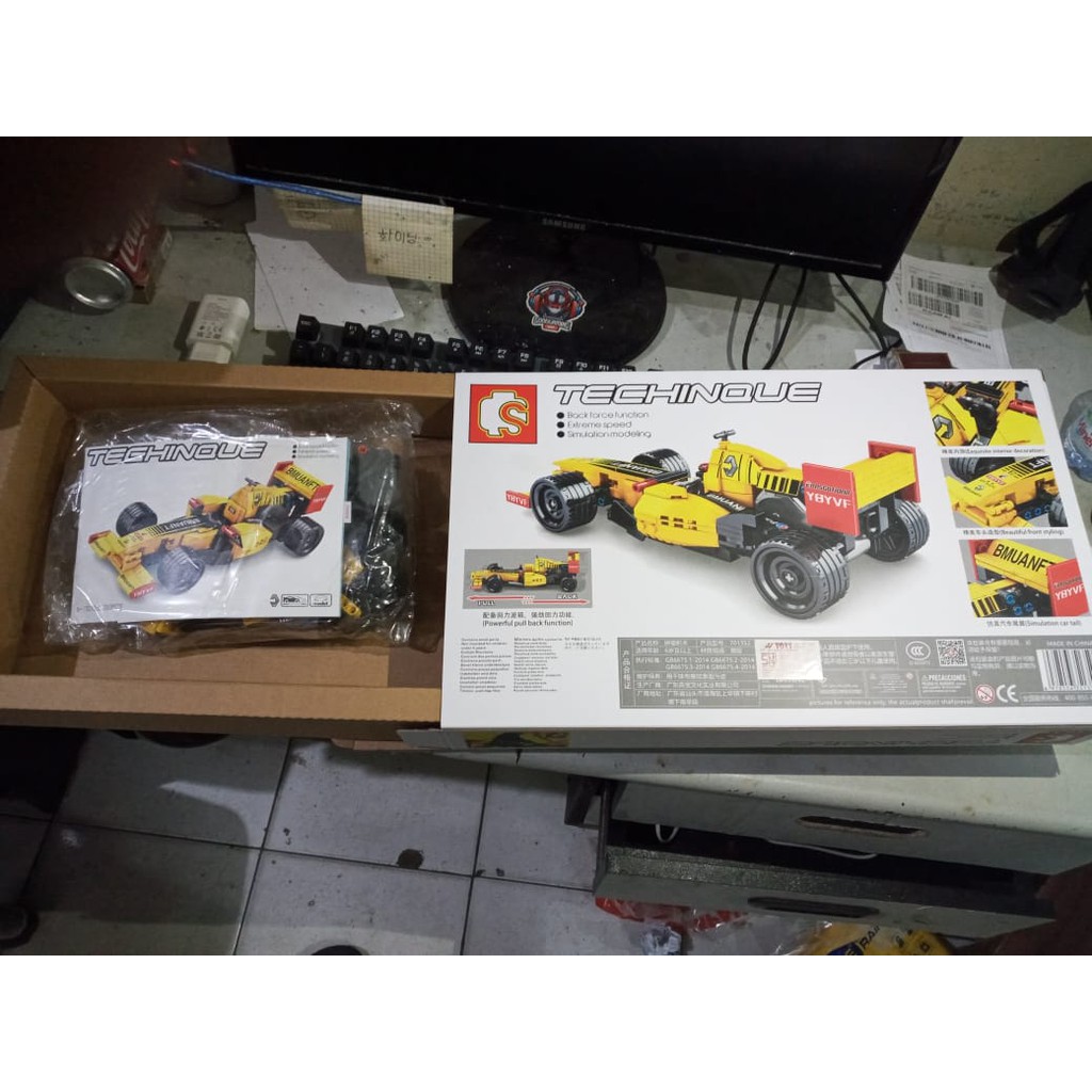 LEGO BRICK SEMBO BLOCK TECHNIC MOBIL FORMULA 1 S-701354 MAINAN ANAK HOTSALE