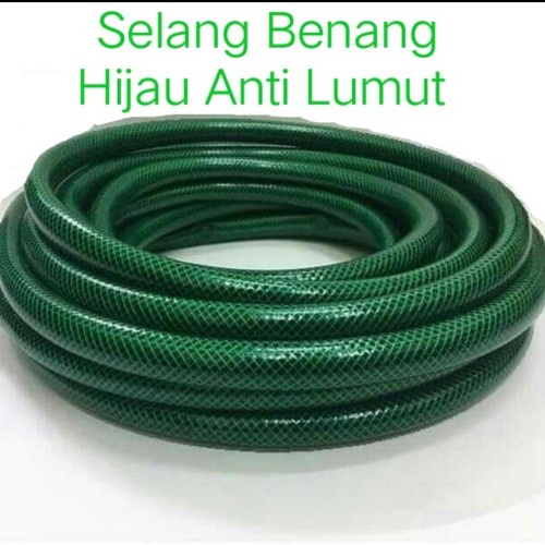 Selang Air Serat Benang Garden 1/2&quot; 50 Meter ( Harga Per 50 Meter ) Selang Taman Selang Air Anti Lumut Kebun Taman