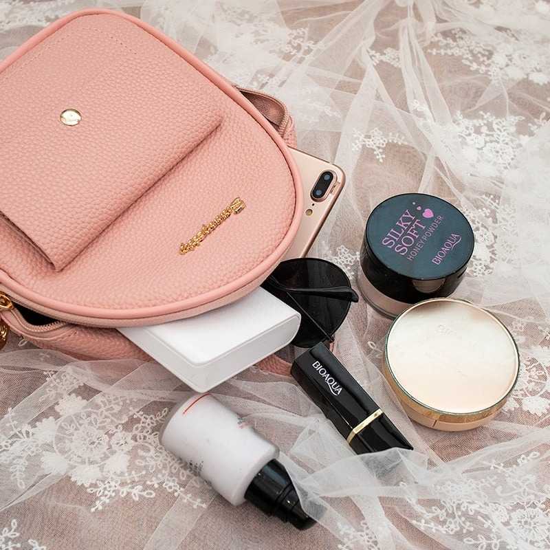 HEONYIRRY Tas Kulit Ransel Wanita Backpack Women - B3005