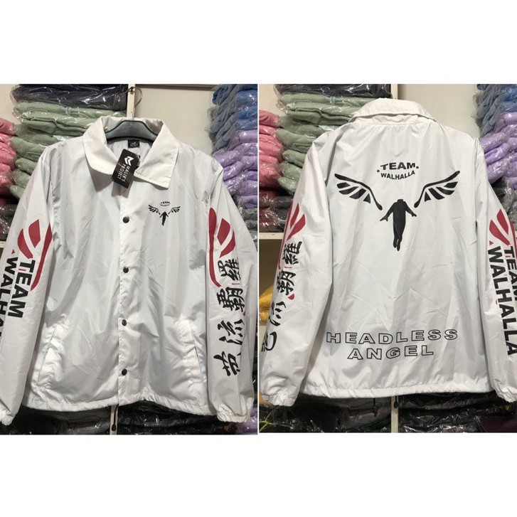 Jaket Coach Windbreaker Parasut Anime