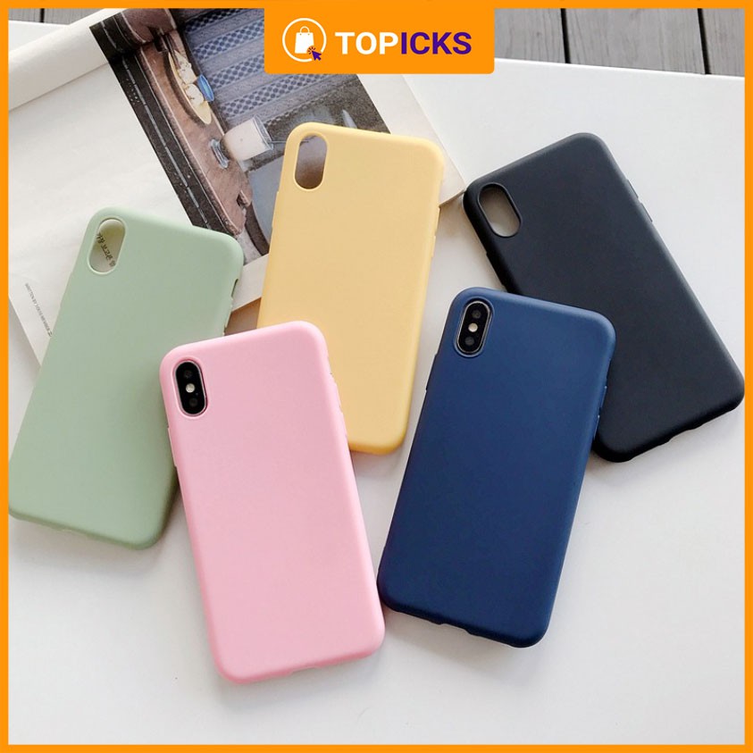 Casing Soft Case TPU Desain Makaron Warna Macaron Untuk [TOPICKS] [COD