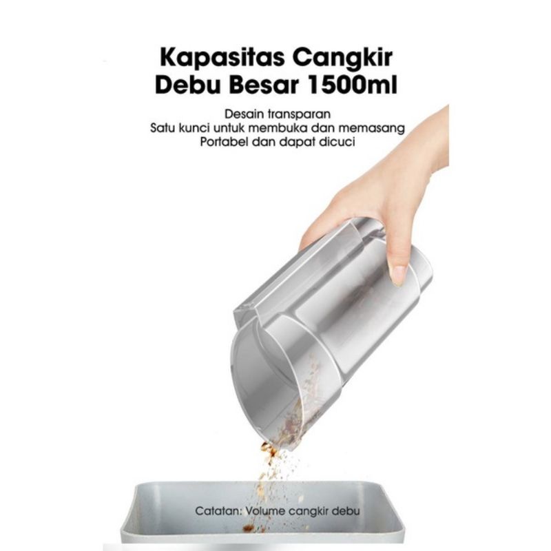 Samono SW-VCG14 Vacuum Cleaner Stik Penyedot Debu Gagang 2 in 1
