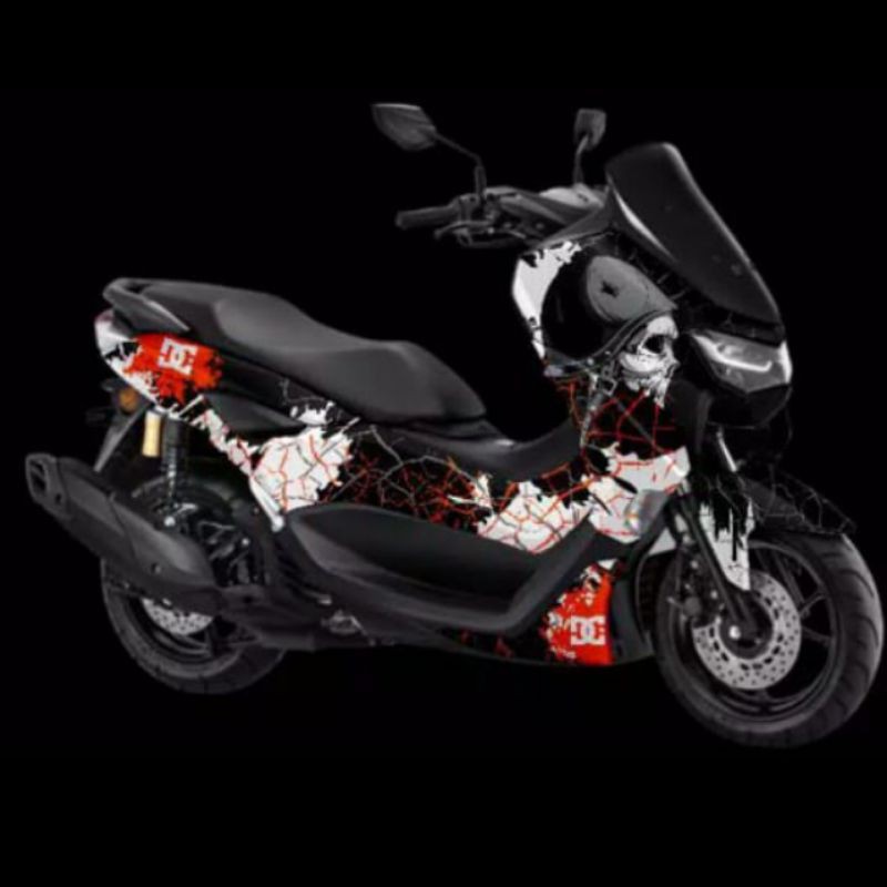 Stiker Decal New Nmax 2020 fullbody tengkorak