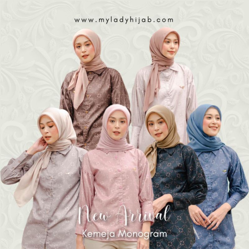 Kemeja MY LADY Monogram Original