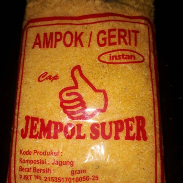 

Beras Jagung Ampok/gerit 100 gr