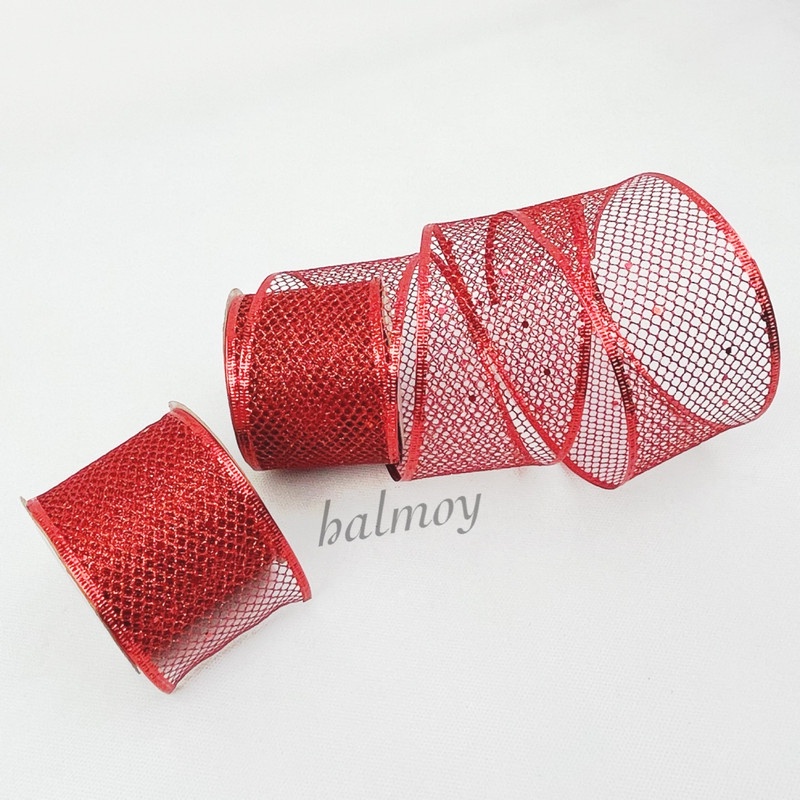 

PITA KAWAT MESH 2 INCI 5 CM 3 YARD WARNA MERAH