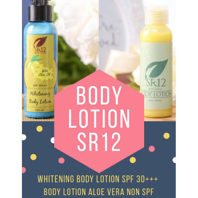 Body lotion | hand body sr12 | sr12 skincare original bpom