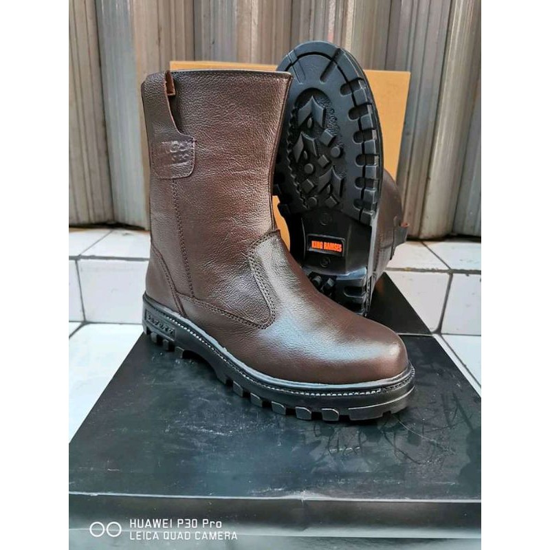 SEPATU SAFETY BOOT KULIT PRIA KING RAMSES 805